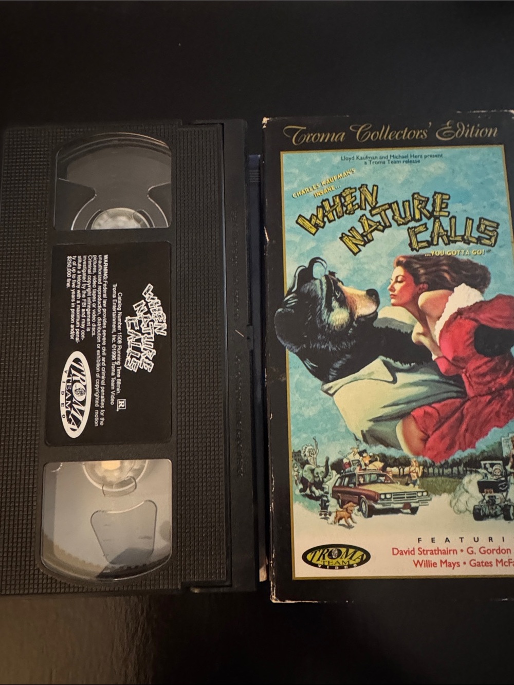 3 VHS Movie Lot - When Nature Calls, Kentucky Fried Movie, The Groove Tube - 📼 - Picture 5 of 11